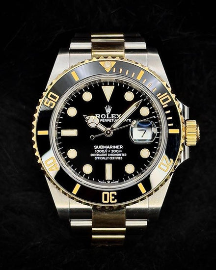 2021 Rolex Submariner Date 41MM Black Dial Two-Tone Oyster Bracelet (126613LN)