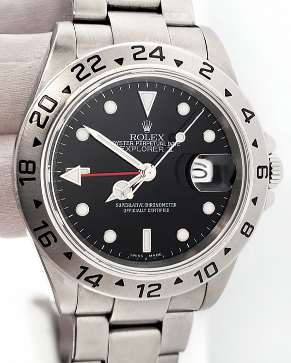 2002 Rolex Explorer II 40MM Black Dial Oyster Bracelet (16570)