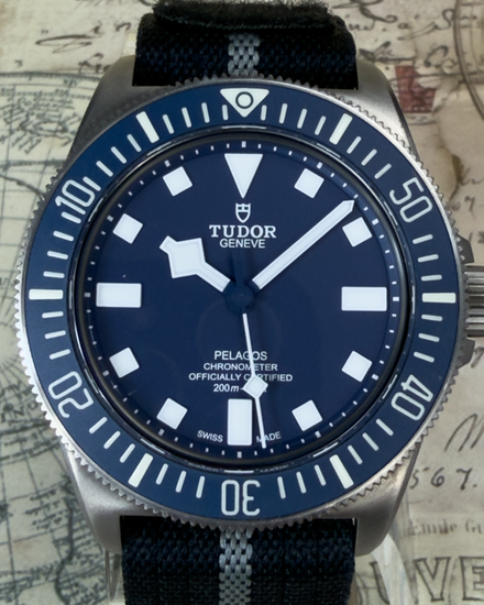 2024 Tudor Pelagos FXD 42MM Blue Dial Textile Strap (25707B/24)
