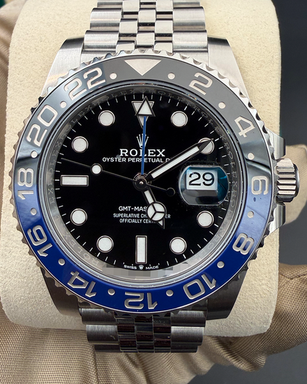 2026 Rolex GMT-Master II "Batgirl" 40MM Black Dial Jubilee Bracelet (126710BLNR)