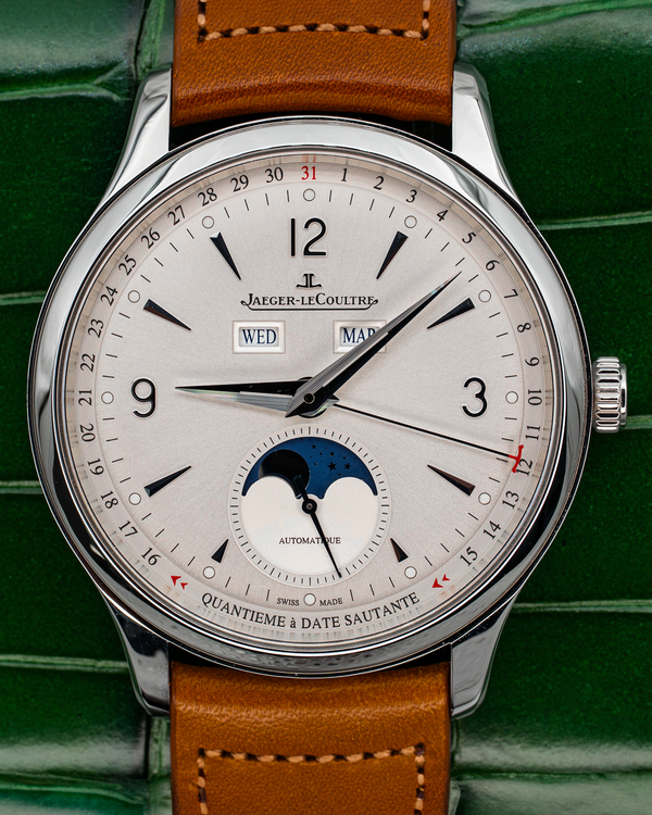 2021 Jaeger-LeCoultre Master Calendar 40MM Silver Dial Leather Strap (Q4148420)