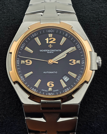 2013 Vacheron Constantin Overseas 42.5MM Black Dial Steel Bracelet (47040/B01M-9164)