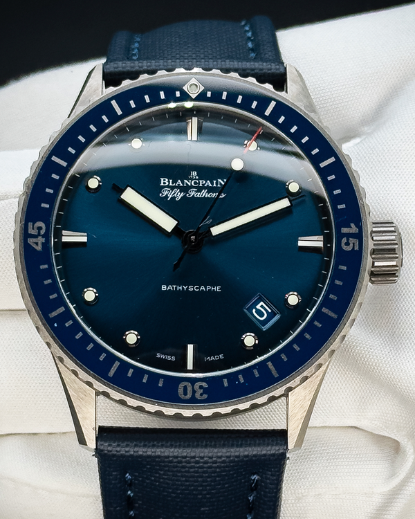 No Reserve - Blancpain Fifty Fathoms (5000-0240-O52A)