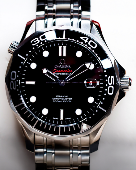 2017 Omega Seamaster Diver 300M 41MM Black Dial Steel Bracelet (212.30.41.20.01.003)