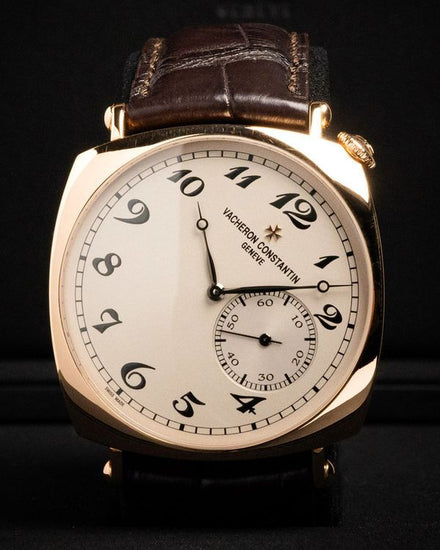 2017 Vacheron Constantin Historiques American 1921 40MM Silver Dial Leather Strap (82035/000R-9359)