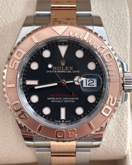 2024 Rolex Yacht-Master 40MM Black Dial Two-Tone Oyster Bracelet (126621)