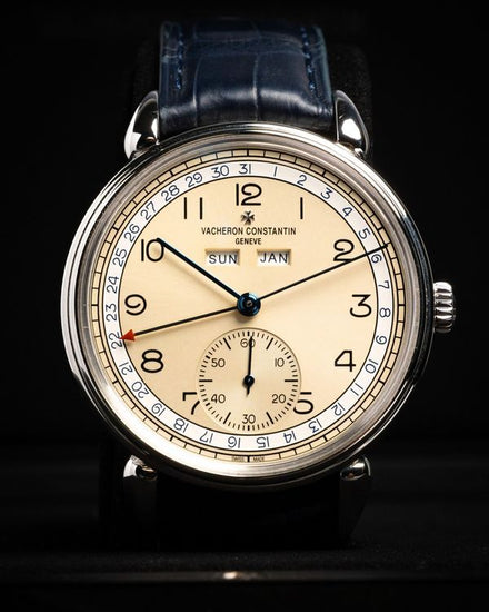 2018 Vacheron Constantin Historiques 40MM Champagne Dial Leather Strap (3110V/000A-B426)