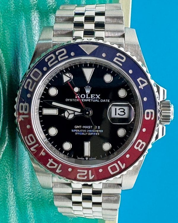 No Reserve - Rolex GMT-Master II (126710BLRO)