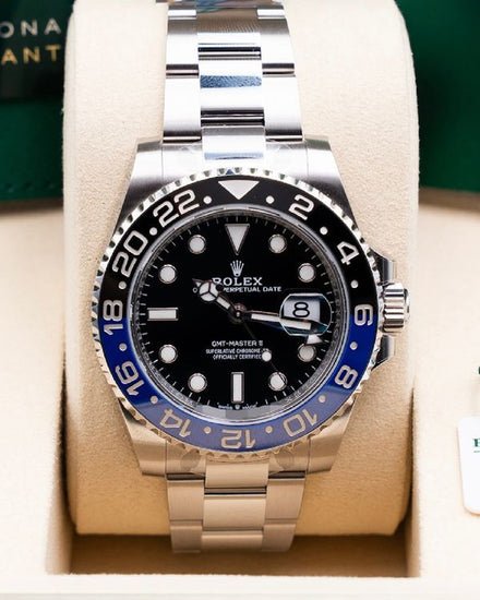 2026 Rolex GMT-Master II "Batman" 40MM Black Dial Oyster Bracelet (126710BLNR)