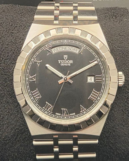 2025 Tudor Royal 41MM Black Dial Steel Bracelet (28600)