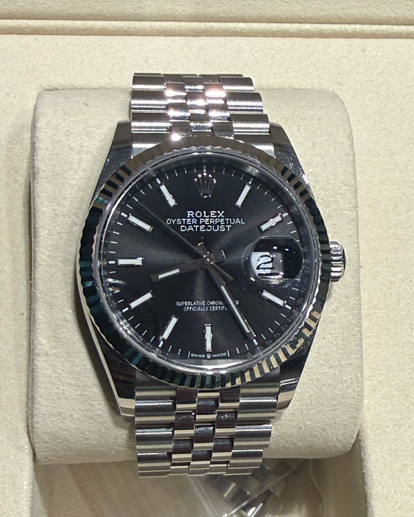 2025 Rolex Datejust 36MM Black Dial Oyster Bracelet (126234)