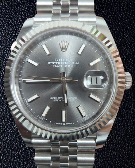 2026 Rolex Datejust 41MM Slate Dial Jubilee Bracelet (126334)