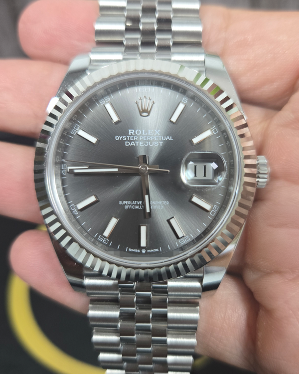 2026 Rolex Datejust 41MM Slate Dial Jubilee Bracelet (126334)