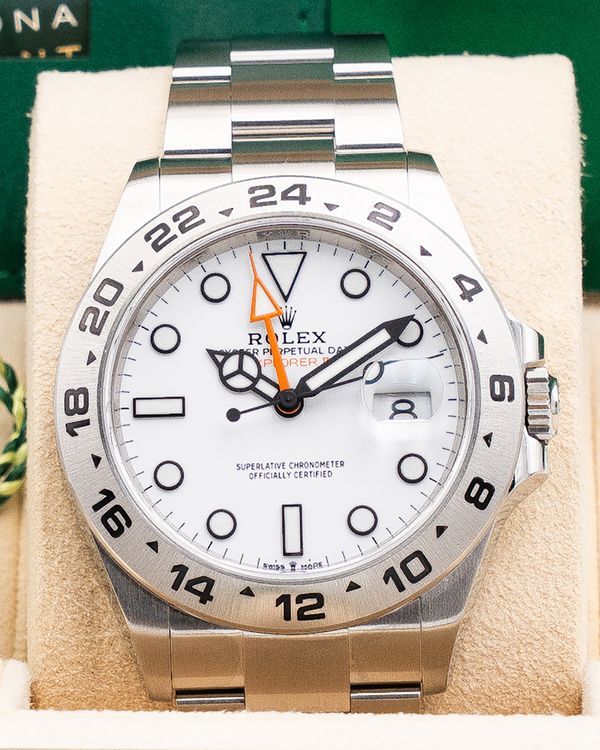 2022 Rolex Explorer "Polar" 42MM White Dial Oyster Bracelet (226570)