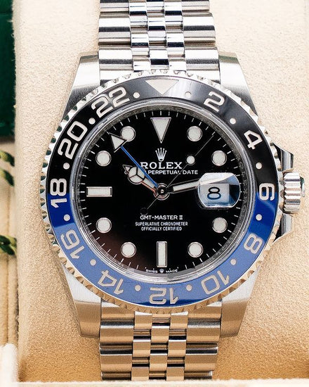 2021 Rolex GMT-Master II "Batgirl" 40MM Black Dial Jubilee Bracelet (126710BLNR)