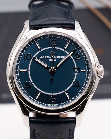 2026 Vacheron Constantin Fiftysix 40MM Blue Dial Leather Strap (4600E)