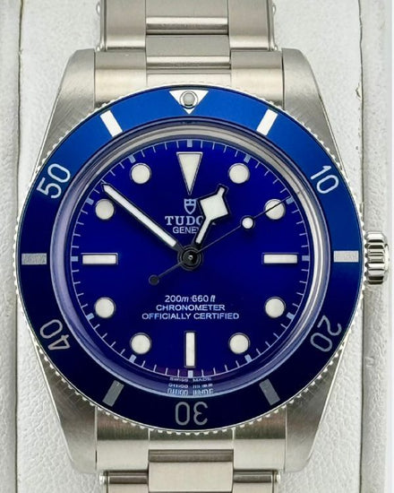 No Reserve - 2026 Tudor Black Bay '54 37MM Blue Dial Steel Bracelet (79000B)