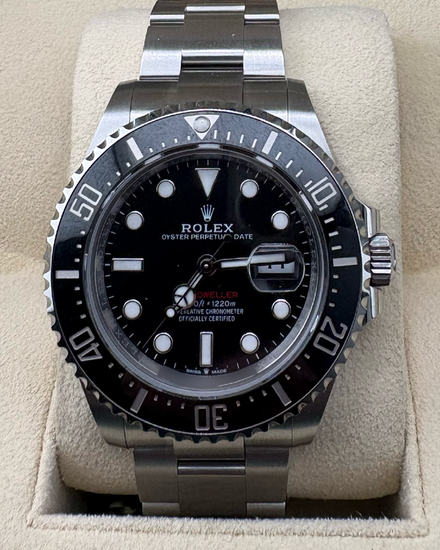 2023 Rolex Sea-Dweller "Red Letters 50th Anniversary" 43MM Black Dial Oyster Bracelet (126600)