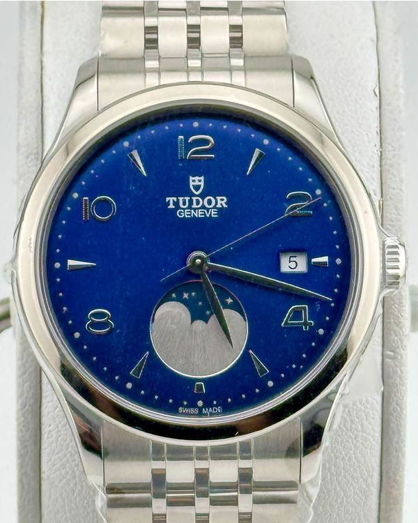 No Reserve - 2026 Tudor 1926 Luna 39MM Blue Dial Steel Bracelet (91560)