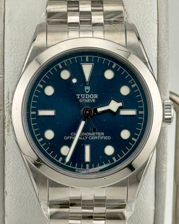 No Reserve - 2026 Tudor Black Bay 36MM Blue Dial Steel Bracelet (79640)