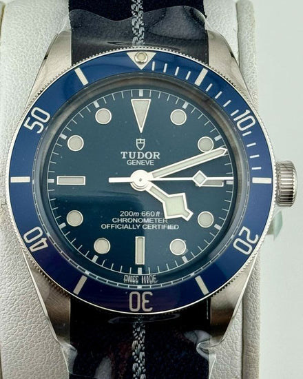 No Reserve - 2026 Tudor Black Bay '58 39MM Blue Dial Textile Strap (79030B)