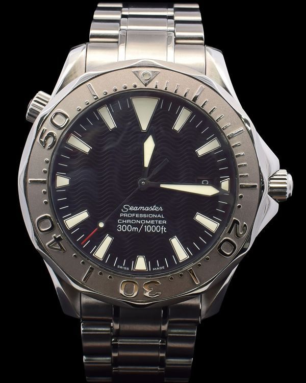Omega Seamaster Diver 300M 41MM Black Dial Steel Bracelet (2230.50)