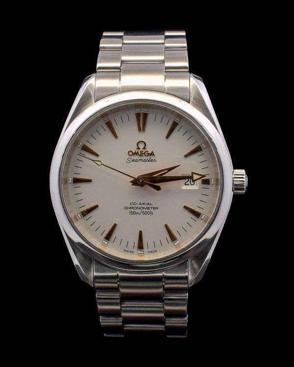 2013 Omega Seamaster Aqua Terra 150M 42MM White Dial Steel Bracelet (2503.34.00)