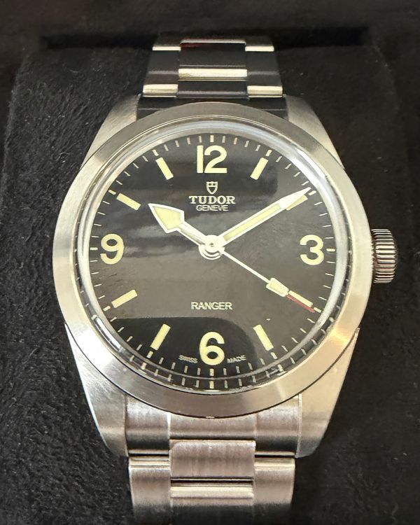 2025 Tudor Ranger 39MM Black Dial Steel Bracelet (79950)