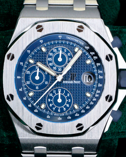 2023 Audemars Piguet Royal Oak Offshore 42MM Blue Dial Steel Bracelet (26237ST.OO.1000ST.01)