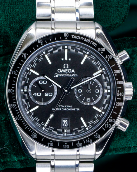 2022 Omega Speedmaster Racing 44.25MM Black Dial Steel Bracelet (329.30.44.51.01.001)