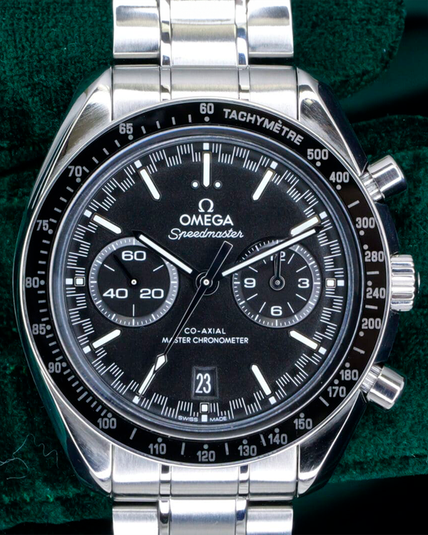 2022 Omega Speedmaster Racing 44.25MM Black Dial Steel Bracelet (329.30.44.51.01.001)