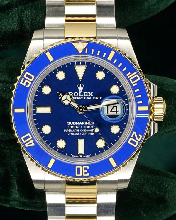 2024 Rolex Submariner Date "Bluesy" 41MM Blue Dial Two-Tone Oyster Bracelet (126613LB)