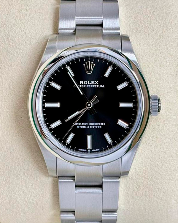 2022 Rolex Oyster Perpetual 31MM Blue Dial Oyster Bracelet (277200)