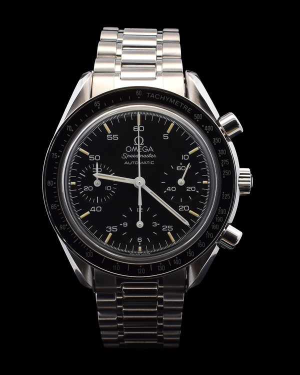Omega Speedmaster Reduced 39MM Black Dial Steel Bracelet (3510.50.00)