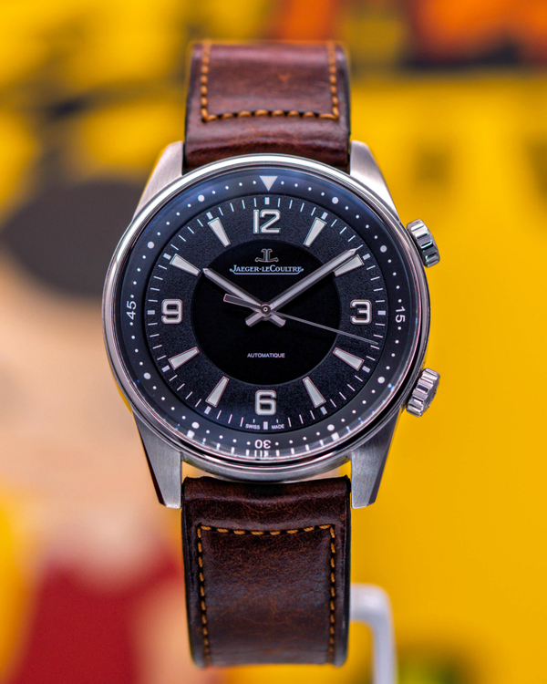 No Reserve - 2020 Jaeger-LeCoultre Polaris 41MM Black Dial Leather Strap (Q9008471)