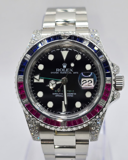 2009 Rolex GMT-Master II 40MM Black Dial Oyster Bracelet (116710)