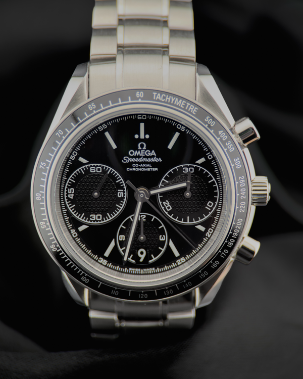 Omega Speedmaster Racing 40MM Black Dial Steel Bracelet (326.30.40.50.01.001)