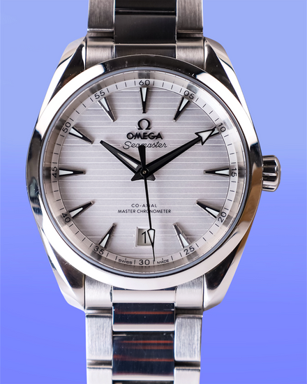 No Reserve - Omega Seamaster Aqua Terra 38MM Silver Dial Steel Bracelet (220.10.38.20.02.001)