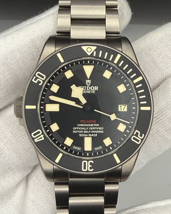 2020 Tudor Pelagos 42MM Black Dial Titanium Bracelet (25610TNL)