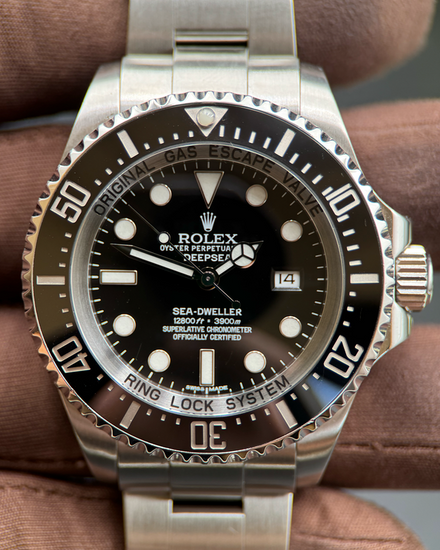 2013 Rolex Sea-Dweller Deepsea 44MM Black Dial Oyster Bracelet (116660)