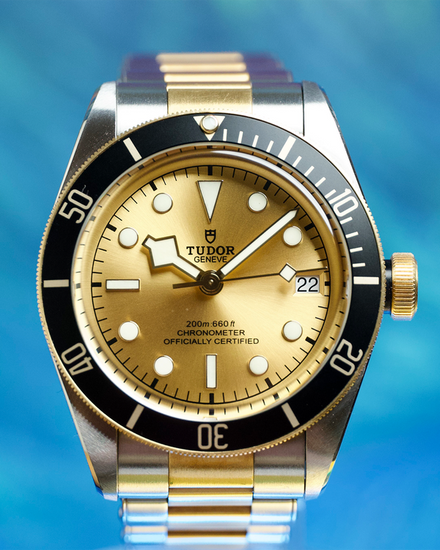 No Reserve - 2022 Tudor Black Bay S&G 41MM Champagne Dial Two-Tone Bracelet (79733N)