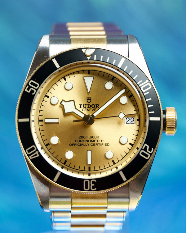 No Reserve - 2023 Tudor Black Bay S&G 41MM Champagne Dial Two-Tone Bracelet (79733N)