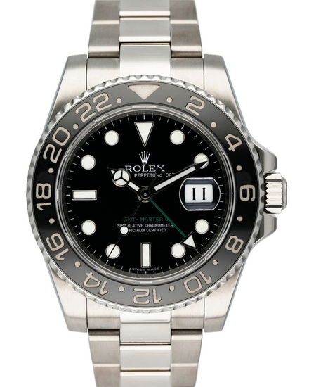 Rolex GMT-Master II 40MM Black Dial Oyster Bracelet (116710LN)