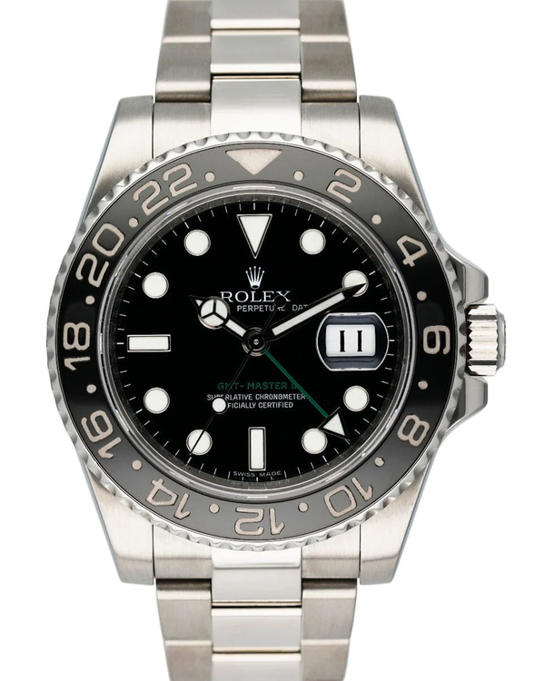 Rolex GMT-Master II 40MM Black Dial Oyster Bracelet (116710LN)