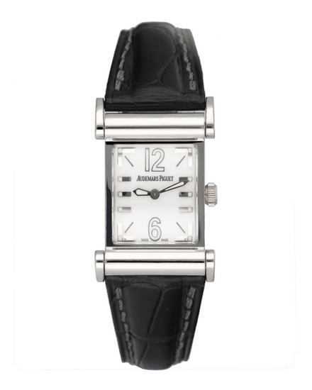 Audemars Piguet Canapé 23MM Quartz White Dial Leather Strap (673360)