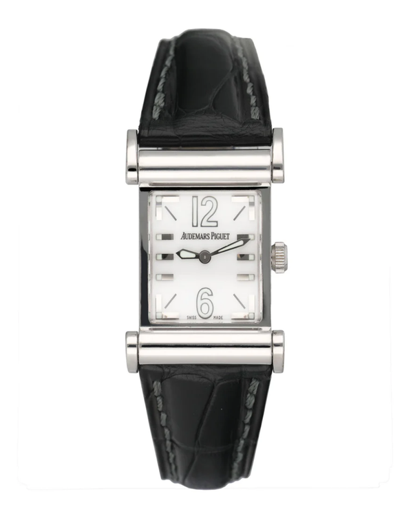 Audemars Piguet Canapé 23MM Quartz White Dial Leather Strap (673360)