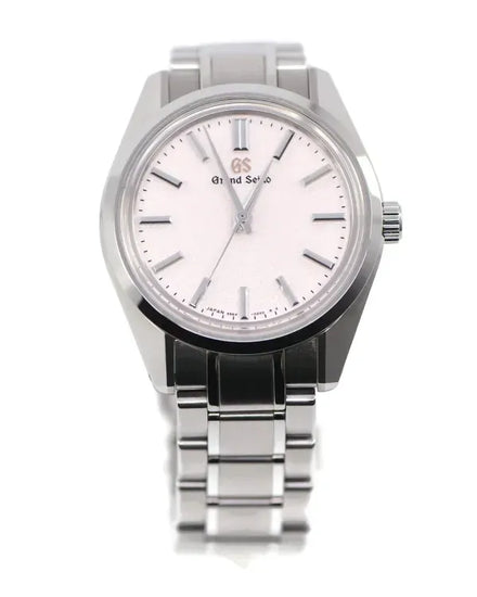 2022 Grand Seiko Heritage "55th Anniversary" L.E. 36.5MM Pink "Sakura" Dial Steel Bracelet (SBGW289)