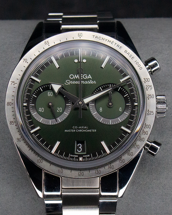 2025 Omega Speedmaster '57 40.5MM Green Dial Steel Bracelet (332.10.41.51.10.001)