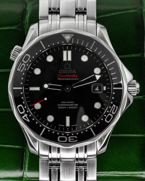 2020 Omega Seamaster Diver 300M 41MM Black Dial Steel Bracelet (212.30.41.20.01.003)