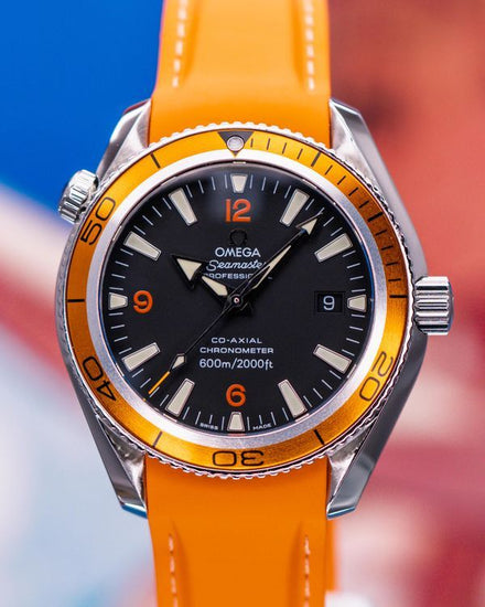 Omega Seamaster Planet Ocean 600M 42MM Black Dial Rubber Strap (2909.50.83)